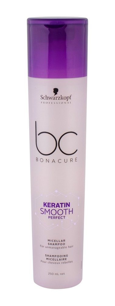 Schwarzkopf Bc Bonacure Keratin Smooth Perfect Shampoo 250ml (Unruly Hair)