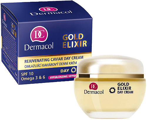 Dermacol Gold Elixir Rejuvenating Caviar Day Cream 50ml SPF10
