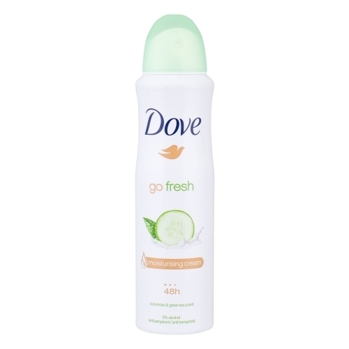 Dove Go Fresh Cucumber Antiperspirant 150ml Alcohol Free 48h (Deo Spray)