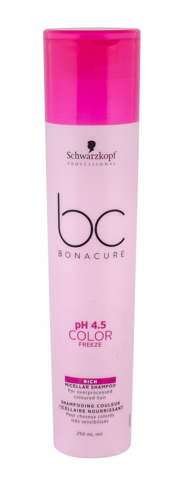 Schwarzkopf Bc Bonacure Ph 4.5 Color Freeze Rich Shampoo 250ml (Colored Hair)