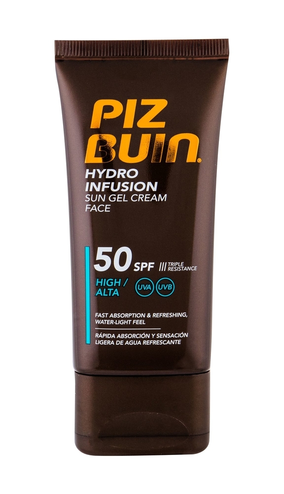 Piz Buin Hydro Infusion Face Sun Care 50ml Waterproof Spf50