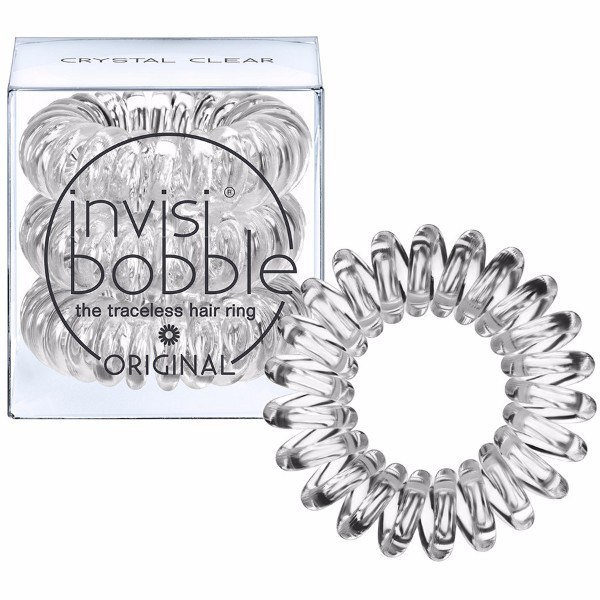 Invisibobble The Traceless Hair Ring Hair Ring 3pc Crystal Clear