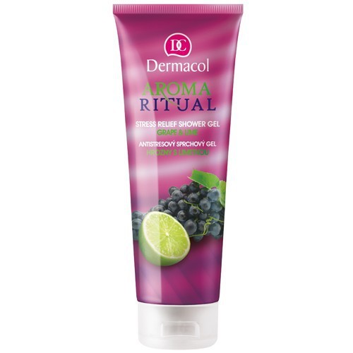 Dermacol Stress Relief Ritual AromShower Gel 250ml (Grapes With Lime)