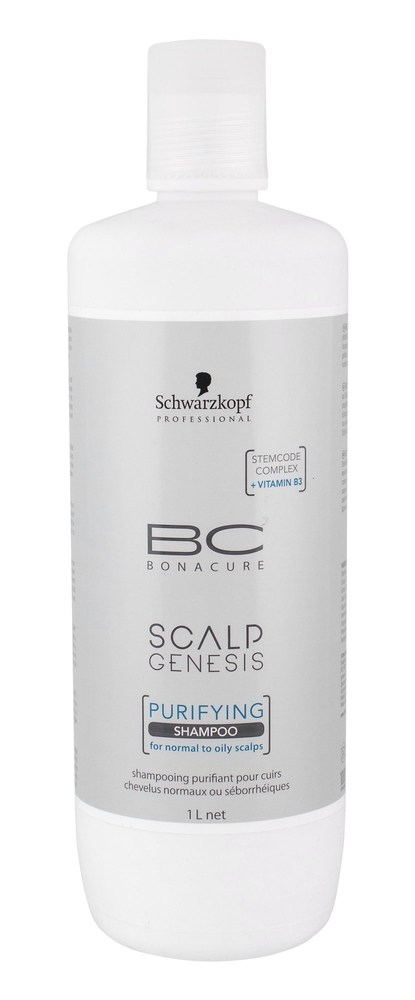 Schwarzkopf Bc Bonacure Scalp Genesis Purifying Shampoo 1000ml (Oily Hair)