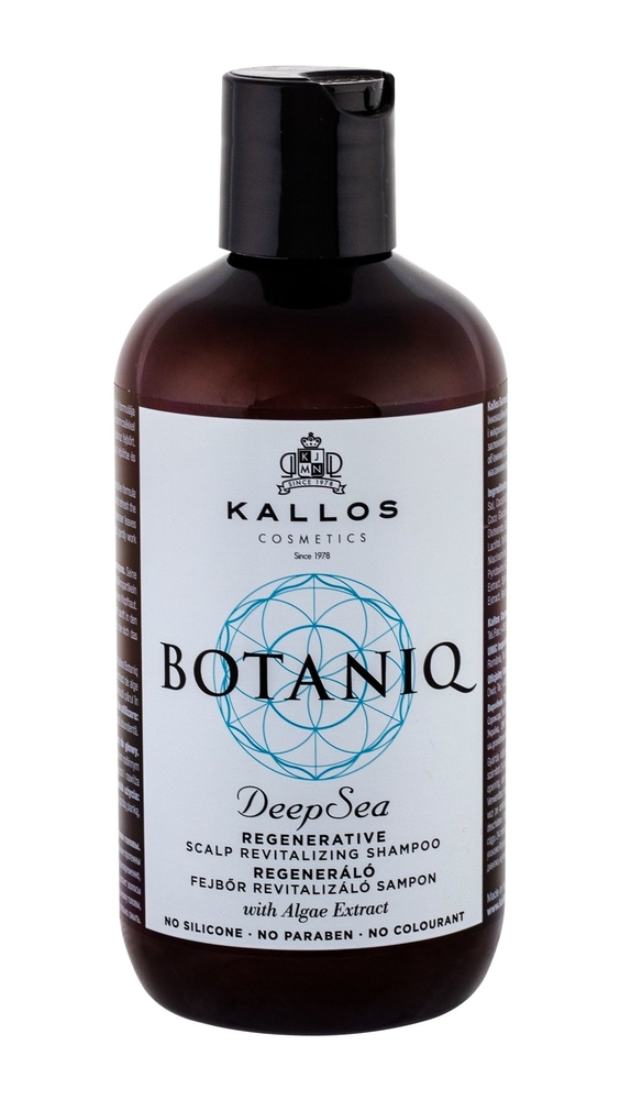 Kallos Cosmetics Botaniq Deep Sea Shampoo 300ml (Damaged Hair - Dry Hair)