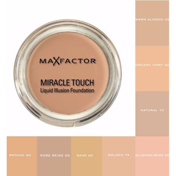 Max Factor Miracle Touch Liquid Illusion Foundation 11,5gr 85 Caramel