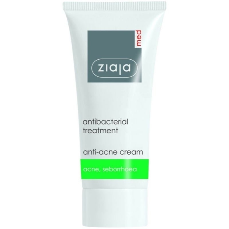 Ziaja Med Antibacterial Treatment Anti-acne Cream Day Cream 50ml (Oily - For All Ages)