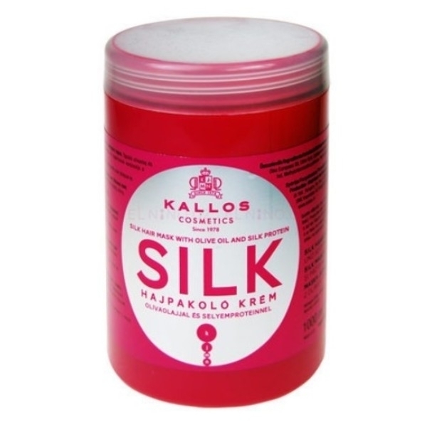 KALLOS Silk Hair Mask With Olive Oil And Silk Protein 1000ml