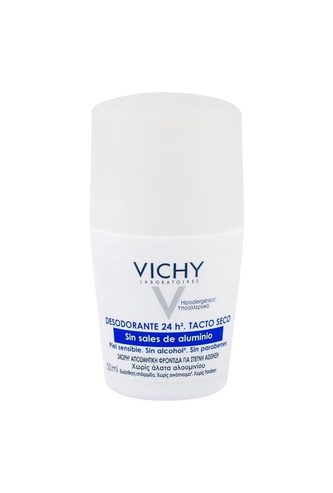 Vichy Deodorant 24h Deodorant 50ml Aluminum Free - Alcohol Free (Roll-on)
