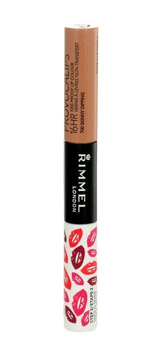 Rimmel London Provocalips 16hr Kiss Proof Lip Colour Lipstick 7ml 700 Skinny Dipping (Glossy)
