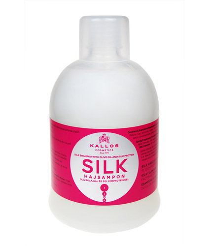 KALLOS Silk Shampoo With Olive Oil And Silk Protein 1000ml