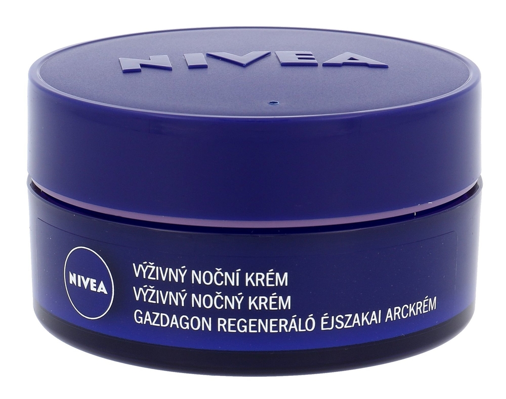 Nivea Rich Regenerating Night Care Night Skin Cream 50ml (Dry - For All Ages)
