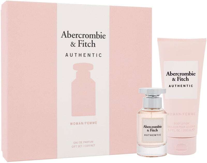 Abercrombie & Fitch Authentic Eau de Parfum 50ml Combo: Edp 50 Ml + Body Lotion 200 Ml