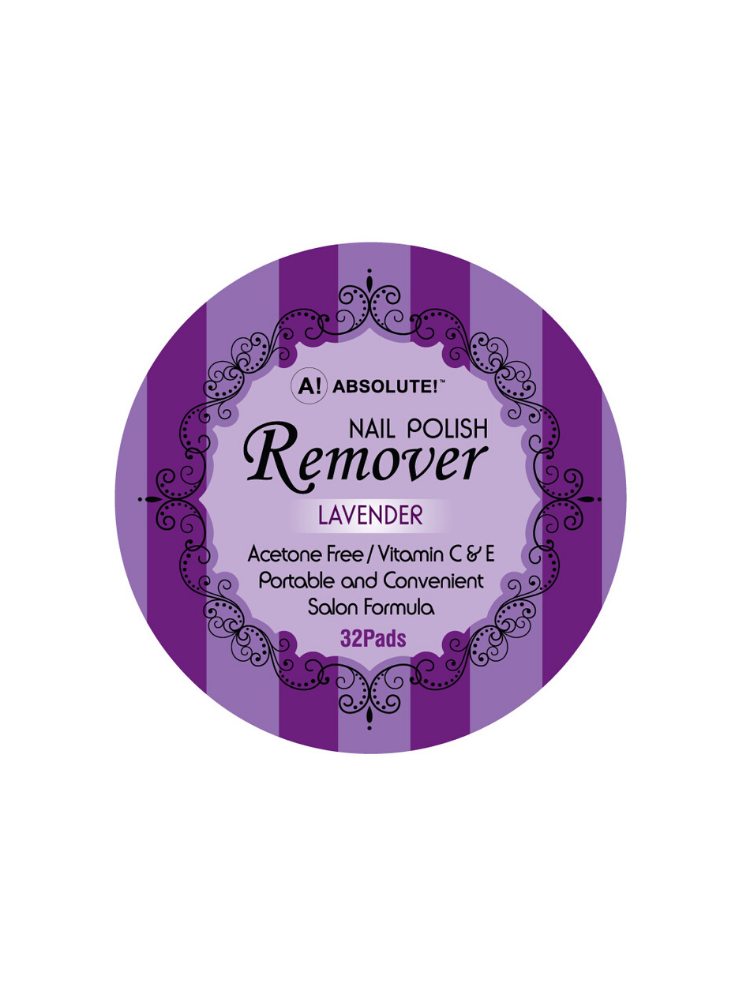 Nicka K New York Nail Polish Remover-Lavender 32 Pads 2,5ml