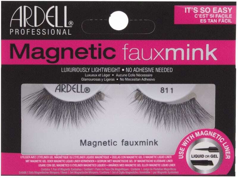 Ardell Magnetic Faux Mink 811 False Eyelashes Black 1pc