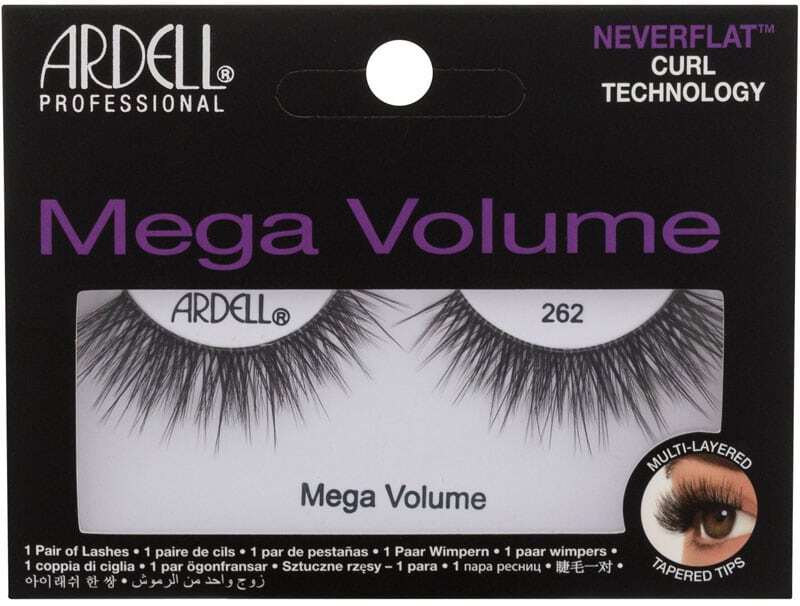 Ardell Mega Volume 262 False Eyelashes Black 1pc
