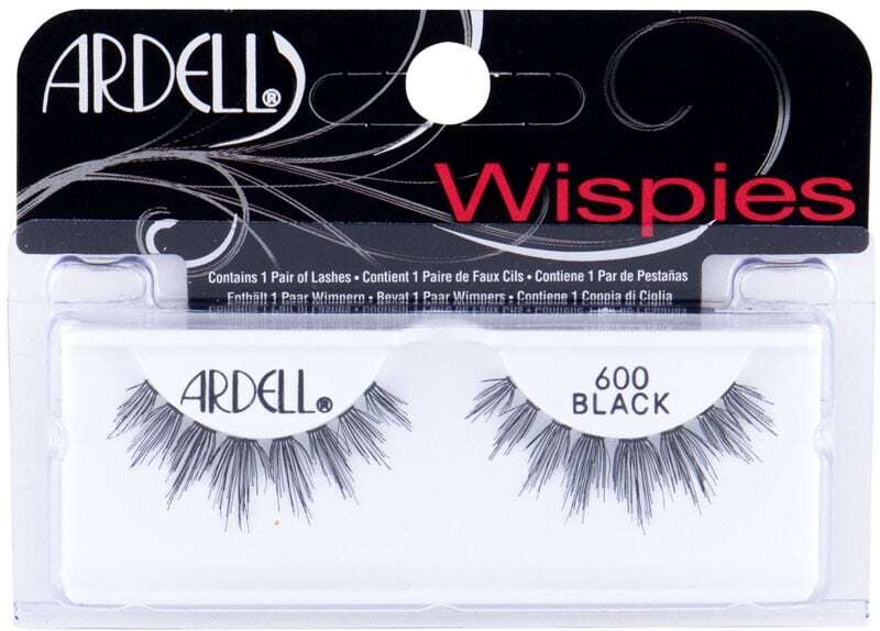 Ardell Wispies 600 False Eyelashes Black 1pc