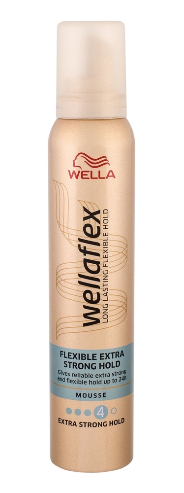 Wella Flex Flexible Extra Strong Hold Hair Mousse 200ml (Extra Strong Fixation)
