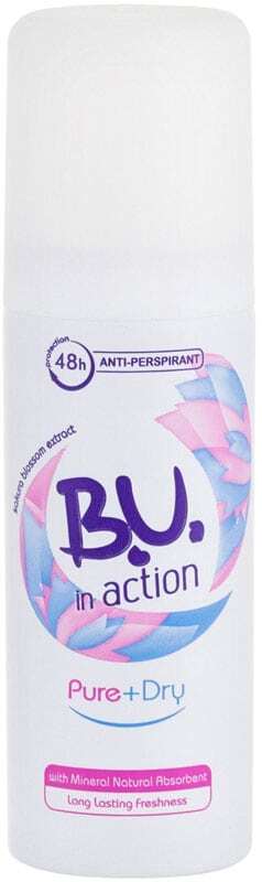 B.u. In Action Pure+Dry Deodorant 50ml (Deo Spray)