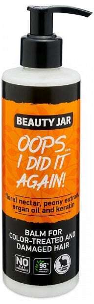 Beauty Jar Oops…I Did It Again! Conditioner Για Βαμμένα Μαλλιά 250ml