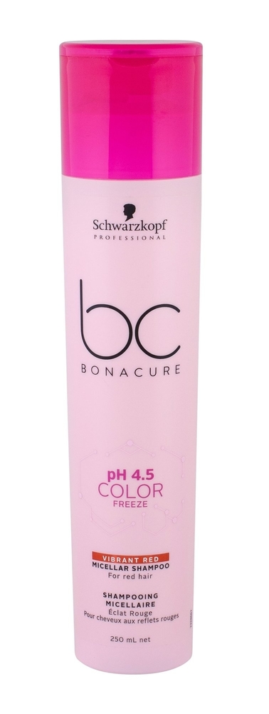 Schwarzkopf Bc Bonacure Ph 4.5 Color Freeze Vibrant Red Shampoo 250ml (Colored Hair)