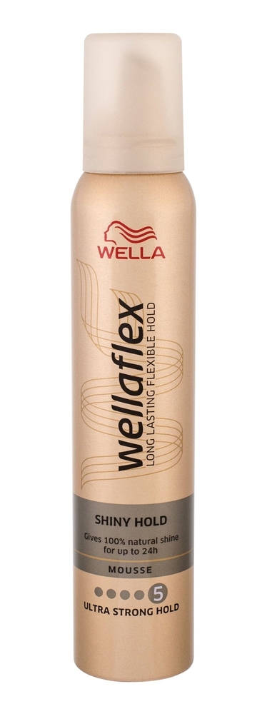 Wella Flex Shiny Hold Hair Mousse 200ml (Extra Strong Fixation)