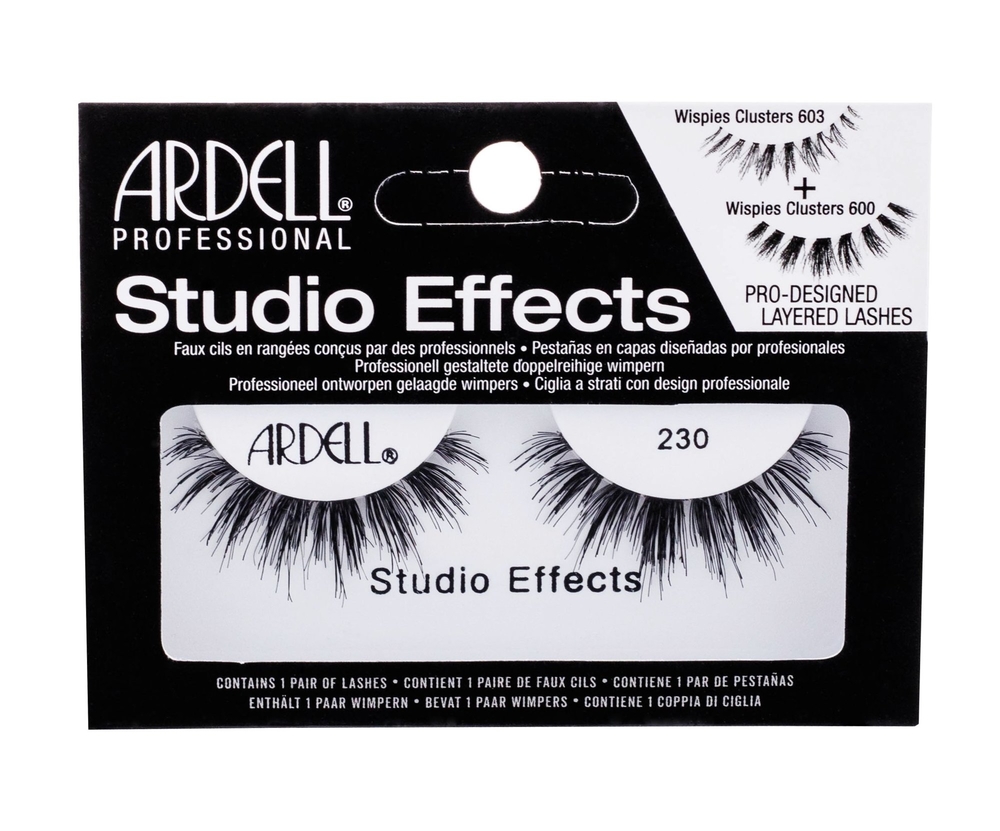 Ardell Studio Effects 230 Wispies False Eyelashes 1pc Black