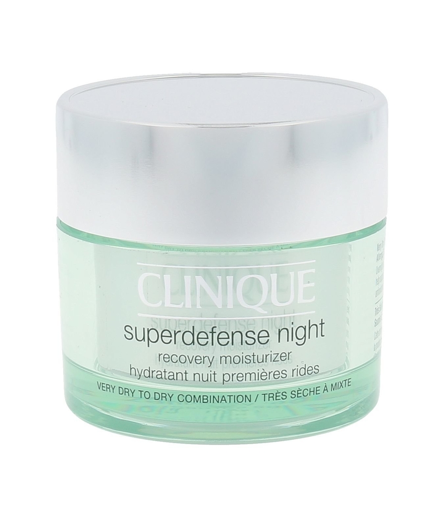 Clinique Superdefense Night Skin Cream 50ml (First Wrinkles - Mixed - Dry - Very Dry)