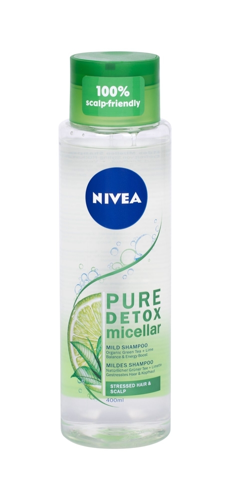 Nivea Pure Detox Micellar Shampoo 400ml (All Hair Types)