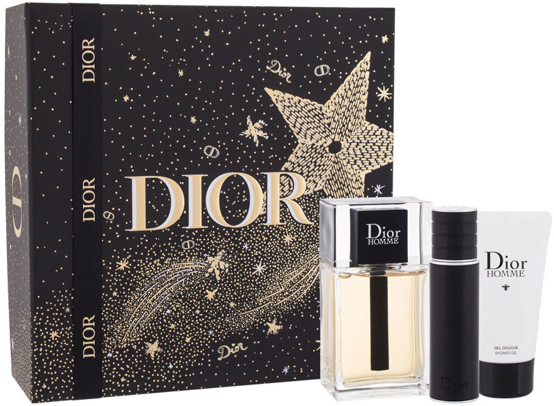 Christian Dior Dior Homme 2020 Eau de Toilette 100ml Combo: Edt 100 Ml + Shower Gel 50 Ml + Edt 10 Ml