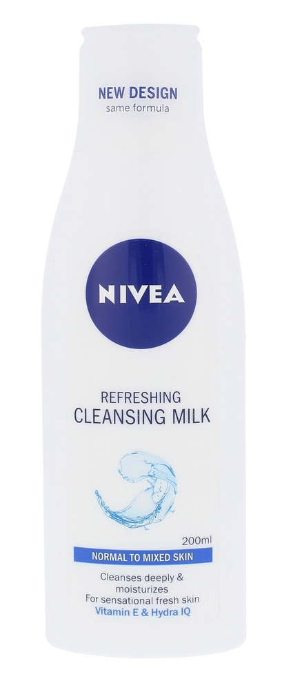 Nivea Refreshing Cleansing Milk 200ml (Normal - Mixed)