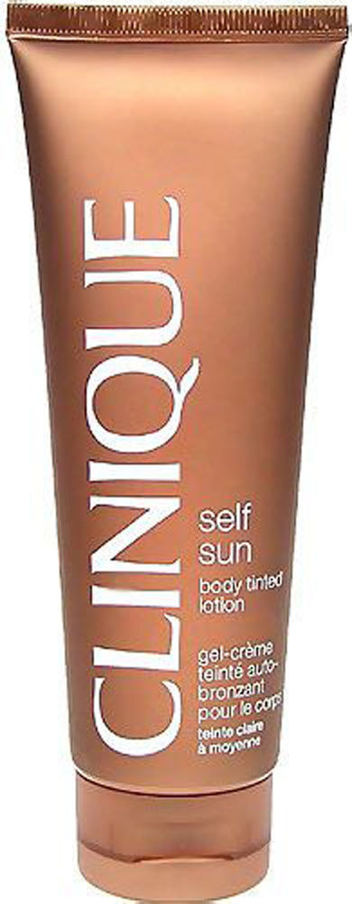 Clinique Self Sun Body Tinted Lotion Self Tanning Product Medium/Deep 125ml