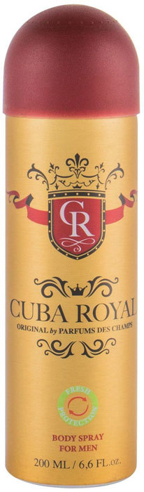 Cuba Royal Deodorant 200ml (Deo Spray)