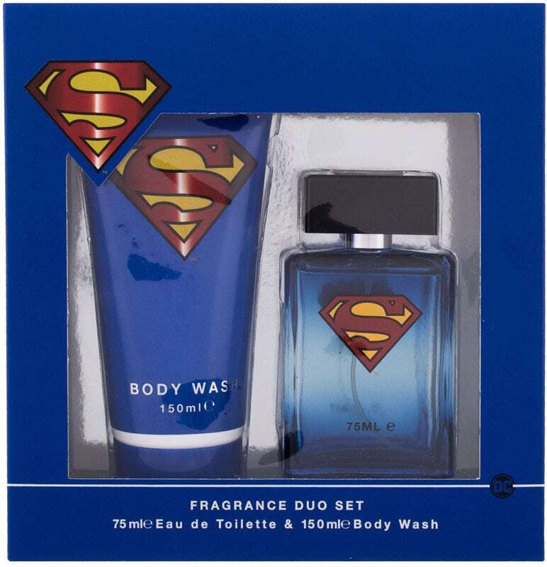 Dc Comics Superman Eau de Toilette 75ml Combo: Edt 75 Ml + Shower Gel 150 Ml