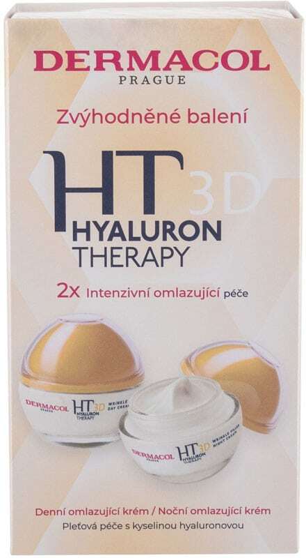 Dermacol 3D Hyaluron Therapy Day Cream 50ml Combo: Hyaluron Therapy 3D Day Cream 50 Ml + Hyaluron Therapy 3D Night Cream 50 Ml (Wrinkles)