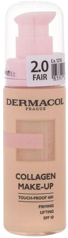 Dermacol Collagen Make-up SPF10 Makeup Fair 2.0 20ml