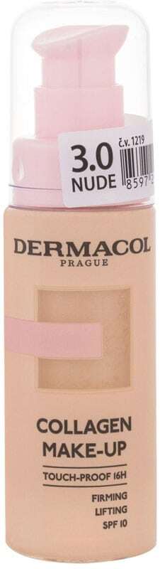 Dermacol Collagen Make-up SPF10 Makeup Nude 3.0 20ml