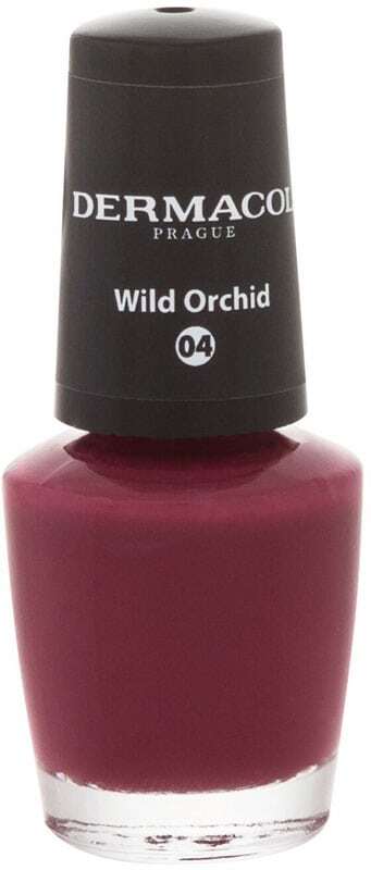 Dermacol Nail Polish Mini Autumn Limited Edition Nail Polish 04 Wild Orchid 5ml