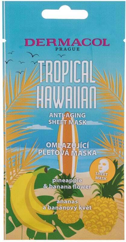 Dermacol Tropical Hawaiian Anti-Aging Face Mask 1pc (Wrinkles)
