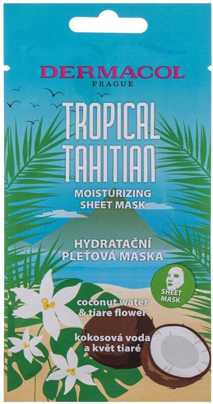 Dermacol Tropical Tahitian Moisturizing Face Mask 1pc (For All Ages)