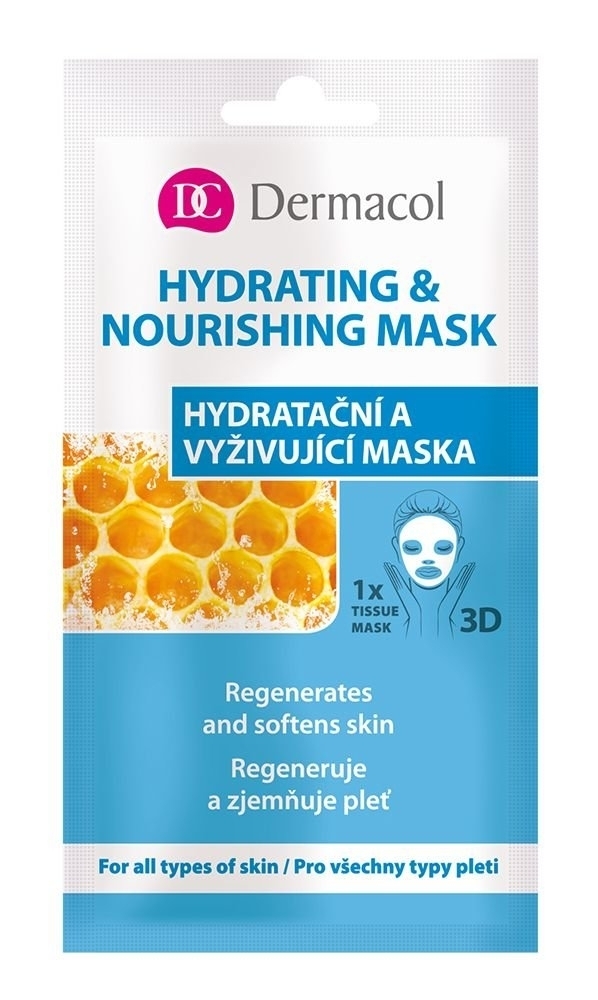 Dermacol Hydrating & Nourishing Mask Face Mask 15ml (All Skin Types - For All Ages)