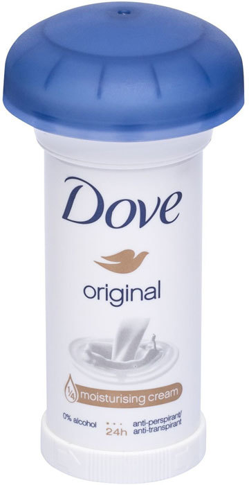 Dove Original 24h Antiperspirant 50ml (Cream - Alcohol Free)