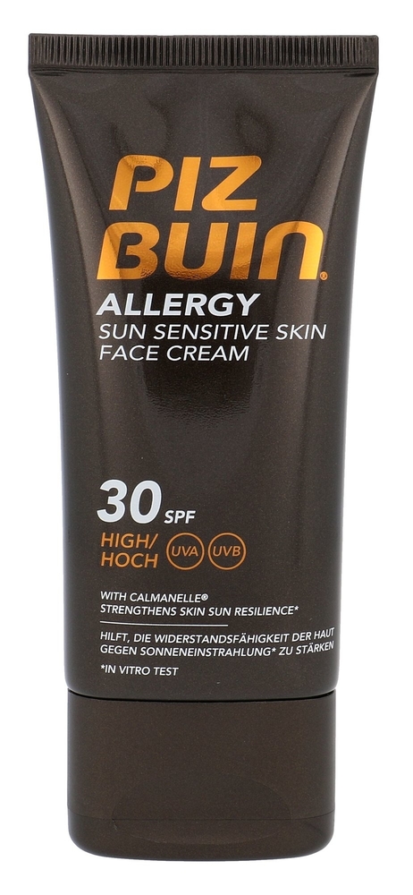 Piz Buin Allergy Sun Sensitive Skin Face Cream Face Sun Care 50ml Spf30+