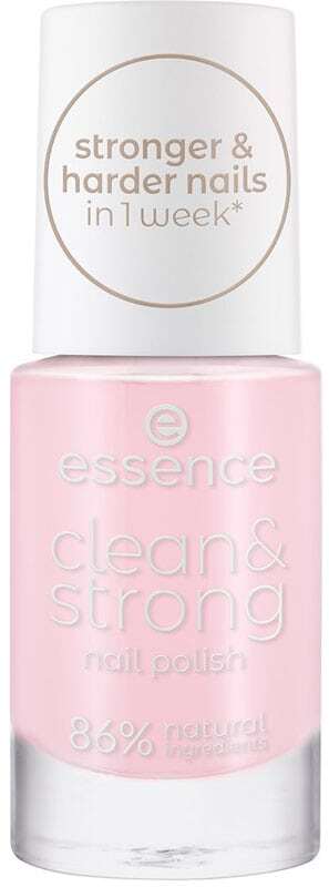 Essence Clean & Strong Nail Polish 01 Pink Clouds 8ml