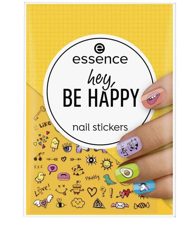 Essence Hey, Be Happy Nail Stickers 57Pcs