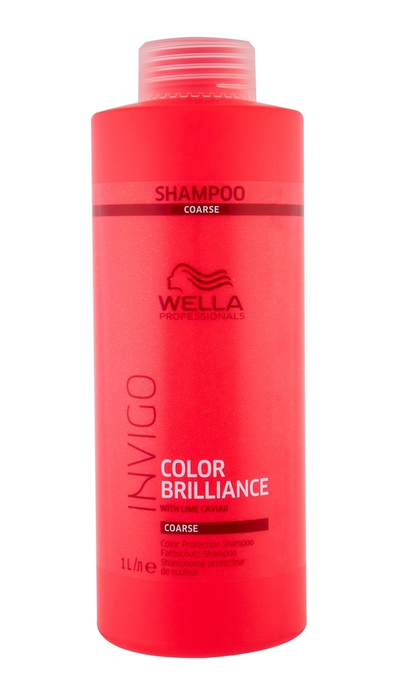 Wella Wpc Invigo Brilliance Coarse Hair Shampoo 1l
