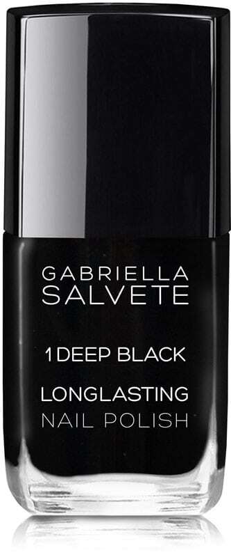 Gabriella Salvete Longlasting Enamel Nail Polish 01 Deep Black 11ml