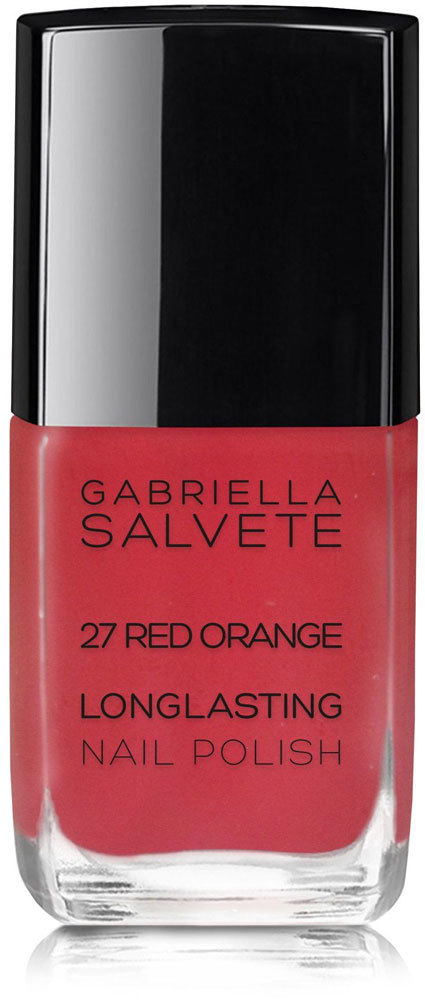 Gabriella Salvete Longlasting Enamel Nail Polish 27 Red Orange 11ml