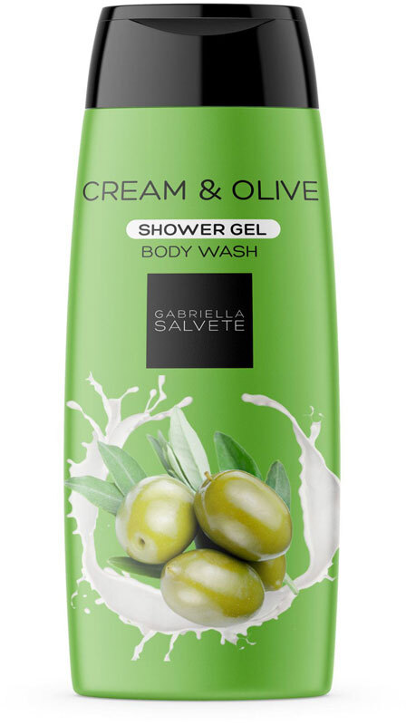 Gabriella Salvete Shower Gel Cream & Olive Shower Gel 250ml