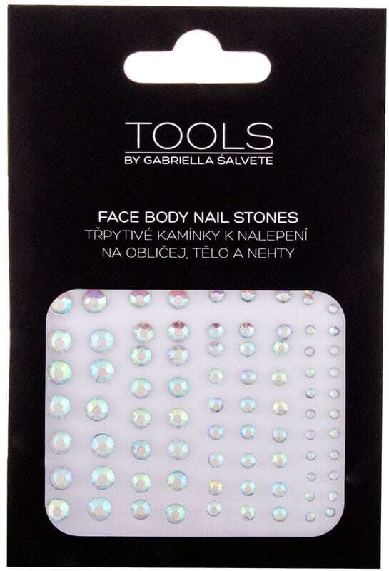 Gabriella Salvete TOOLS Face Body Nail Stones Makeup Palette 01 Holographic 1pc